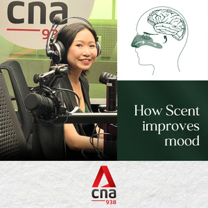 How does scent improve mood?